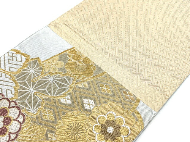 楽天市場】袋帯 振袖用 成人式の振袖に 西陣織の袋帯 六通 仕立て