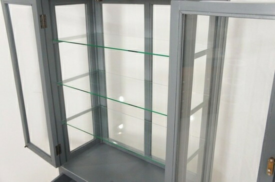 楽天市場】【引き取り限定】アンティーク調 ケビント 医療棚 ドクター