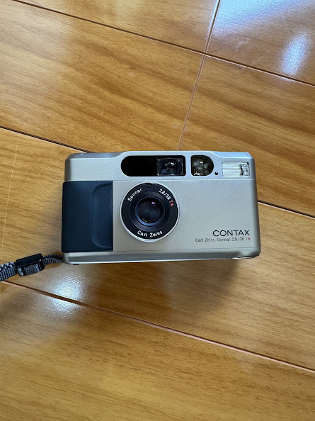 CONTAX T2 コンパクトフィルムカメラ シルバー 作例あり 作例レビュー