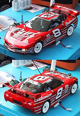 タミヤ コルベット C5-R 1/10 ラジコン メーカー完成スペアボディ