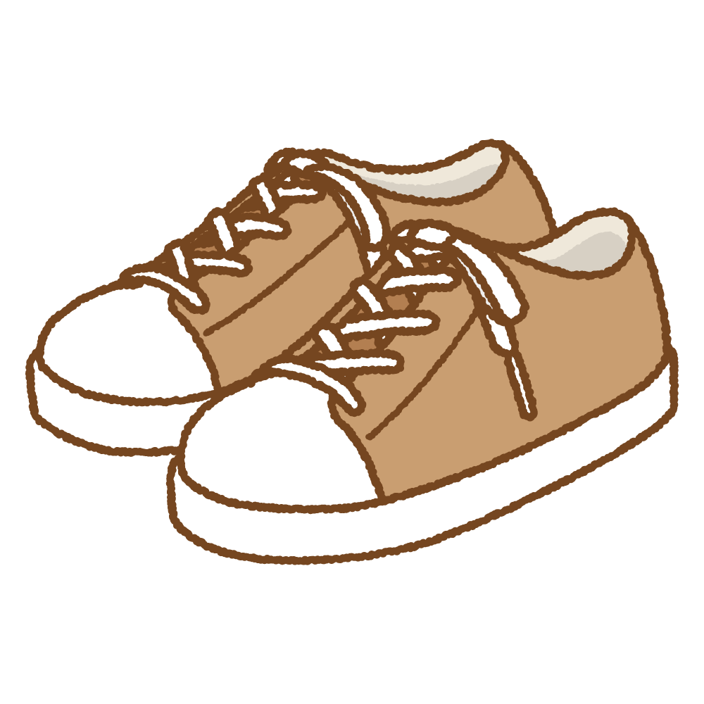 スニーカーのイラスト | 商用OKの無料イラスト素材サイト ツカッテ
