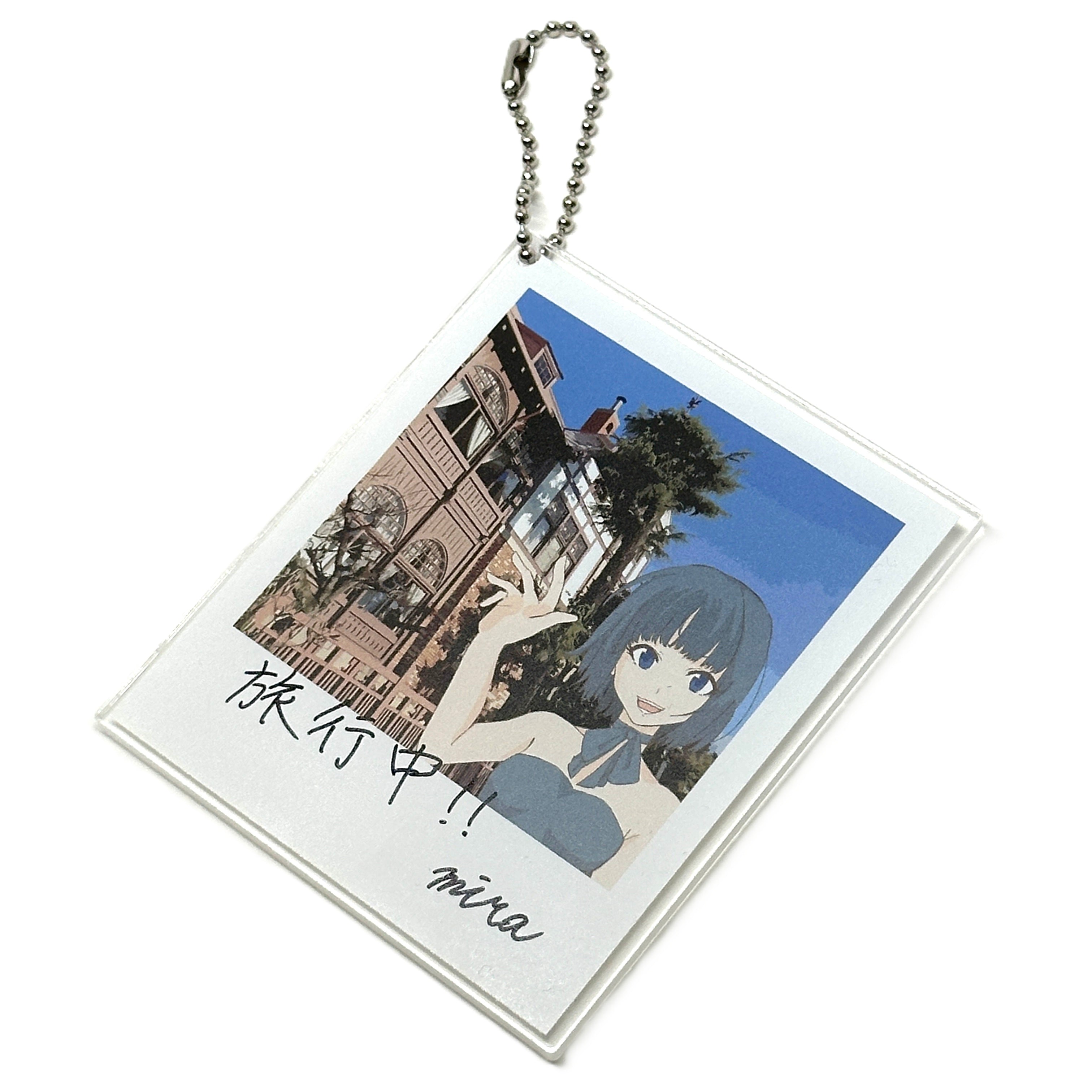 チェキ風アクリルキーホルダースクエア｜アクリルグッズをつくるなら