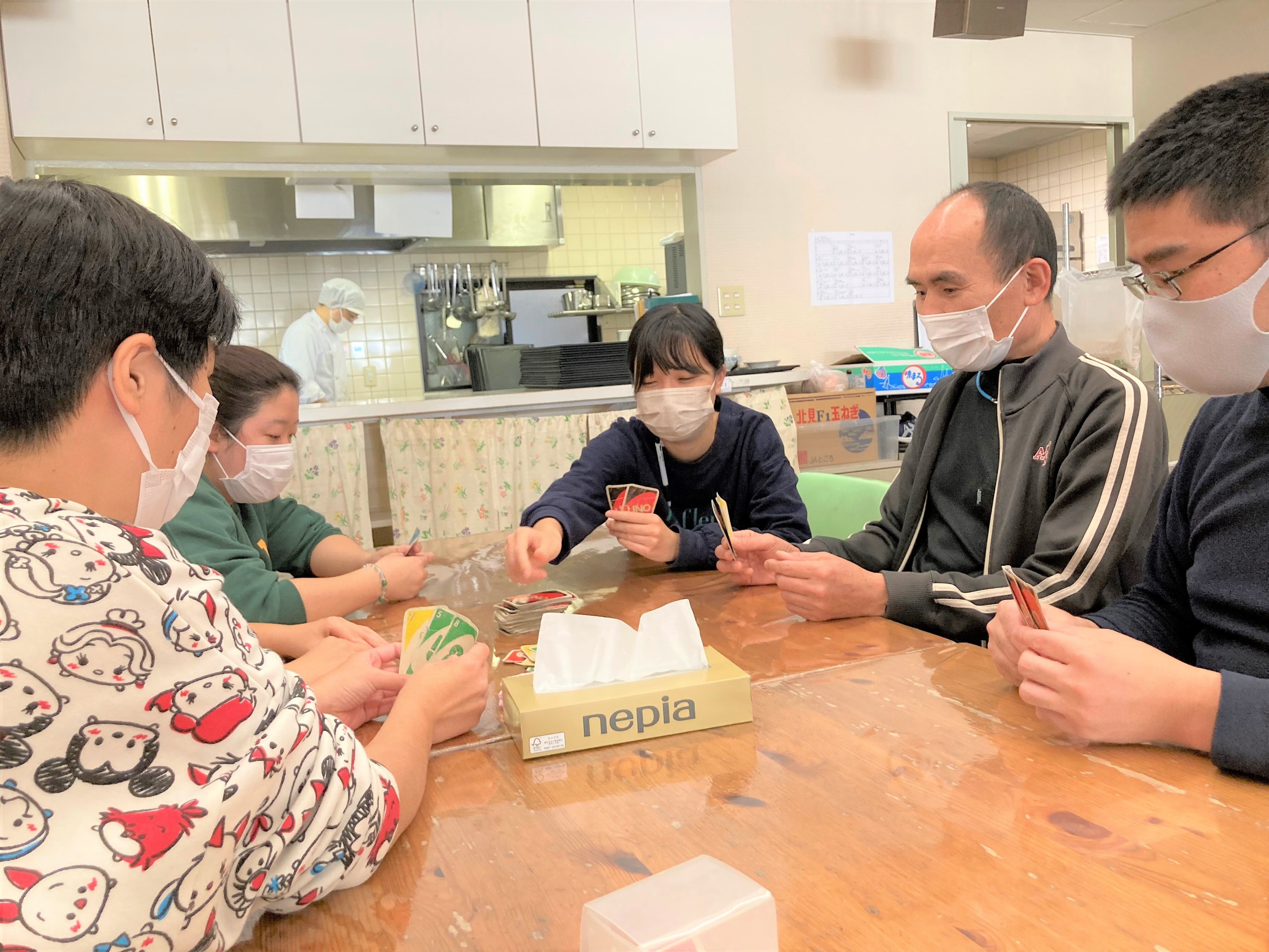 新卒、若手職員でも働きやすい環境利用者さんと共に成長していく
