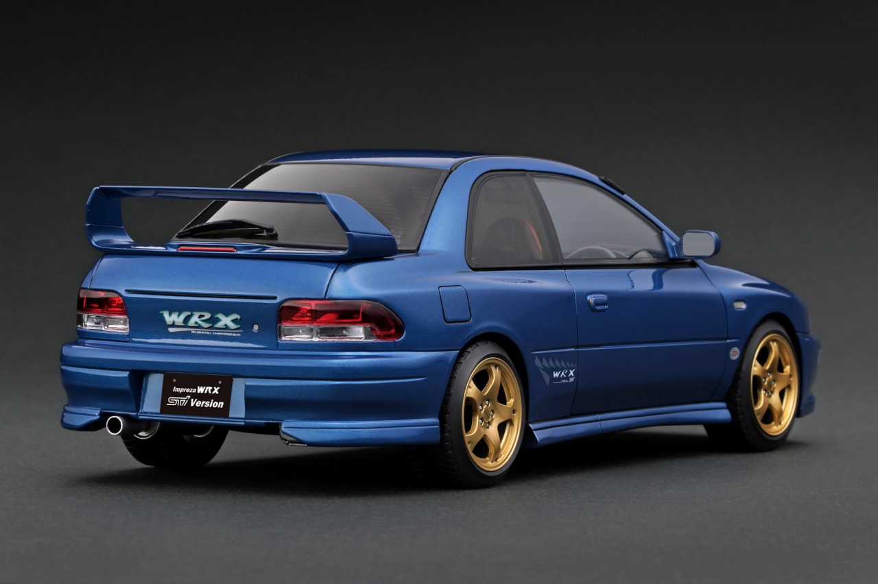 SUBARU Impreza WRX Type R STi Version V (GC8) Blue【IG3540