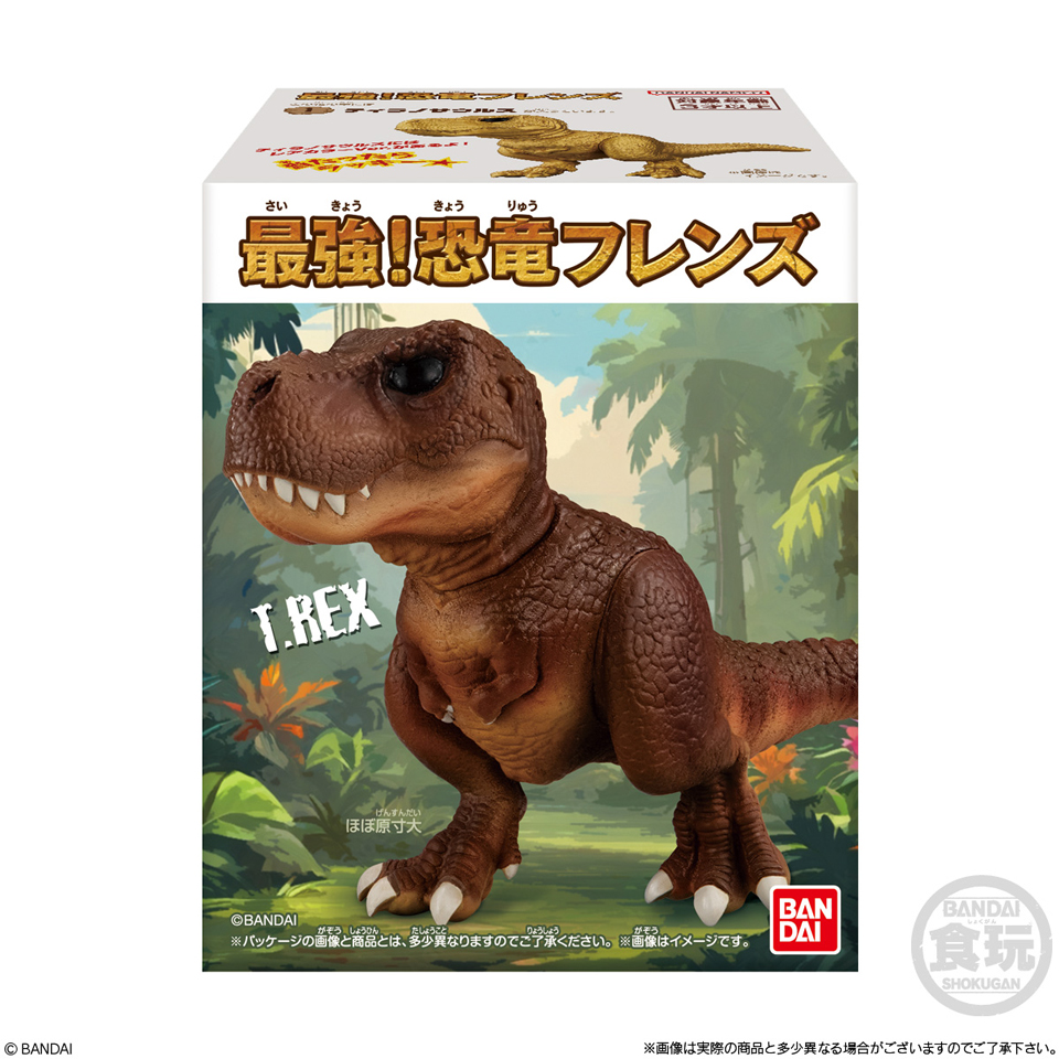 最強！恐竜フレンズ 【1BOX12個入り】【4570117915499】｜バンダイ