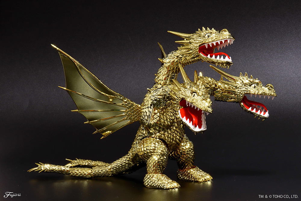 マーミット 怪獣天国 キングギドラ 赤 ソフビ 名古屋トイパラ2 限定品