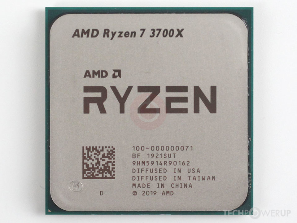 AMD Ryzen 7 3700X CPU AMD Ryzen 7 3700X (3.6GHz turbo up to 4.4GHz,