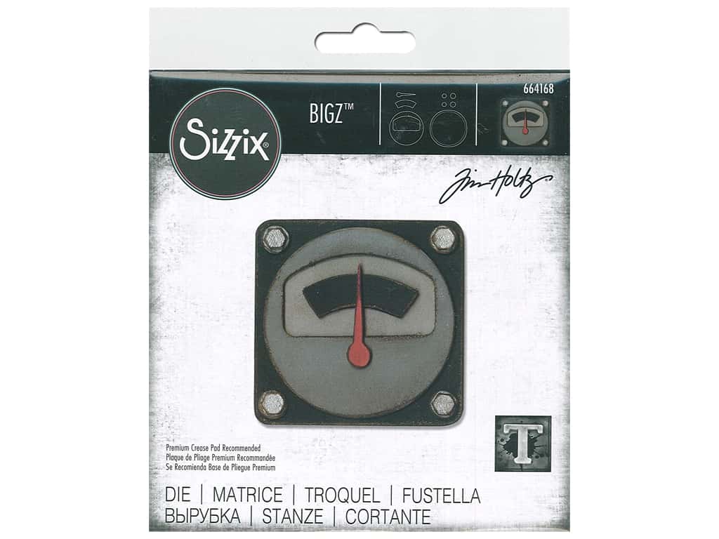 アルバム・スクラップ Sizzix Bigz Dies Voltage 664168 timholtz