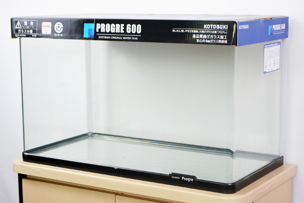 コトブキ プログレ600 60cm曲げガラス水槽 | 熱帯魚・水槽・飼育