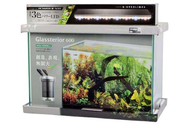 送料無料】 GEX グラステリア600 6点セット＋LEDライト