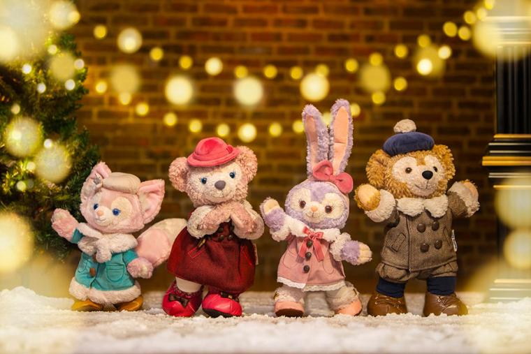 公式】サンタクロース姿のダッフィーがやってきた！今年は、ほっこり