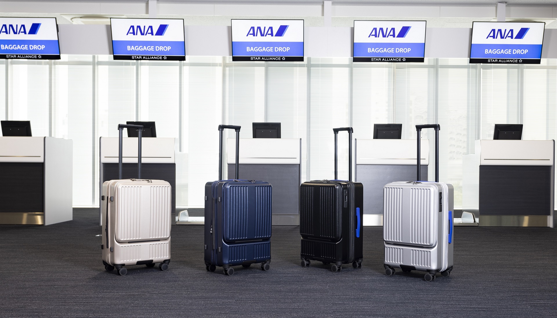 ANAのフロントオープンキャリー、3～5泊旅行向けの新サイズ登場
