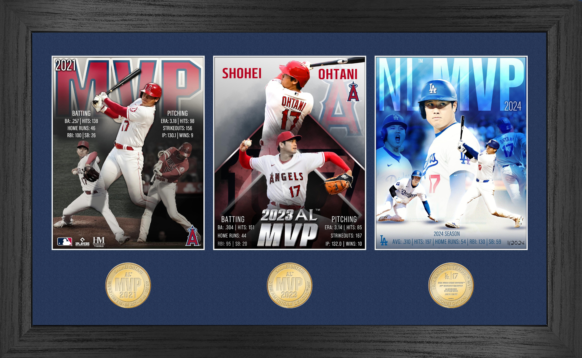 2024MVP受賞記念】2021 MVP 2 大谷翔平 シリアルナンバー 2024MVP受賞