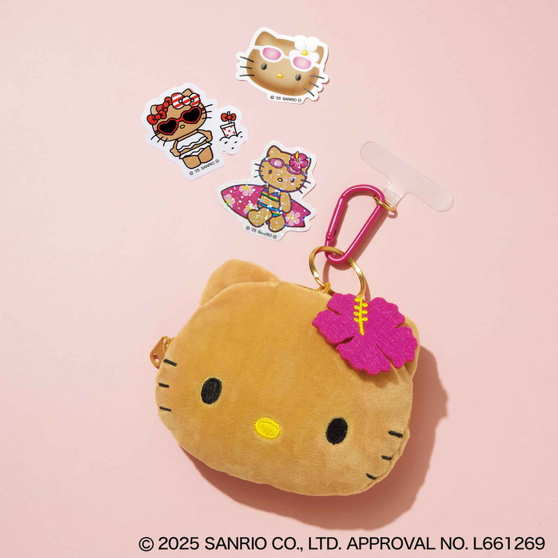 m*n様 新品未使用♡海外限定 ハローキティ 日焼けメモ♪レイの花輪②