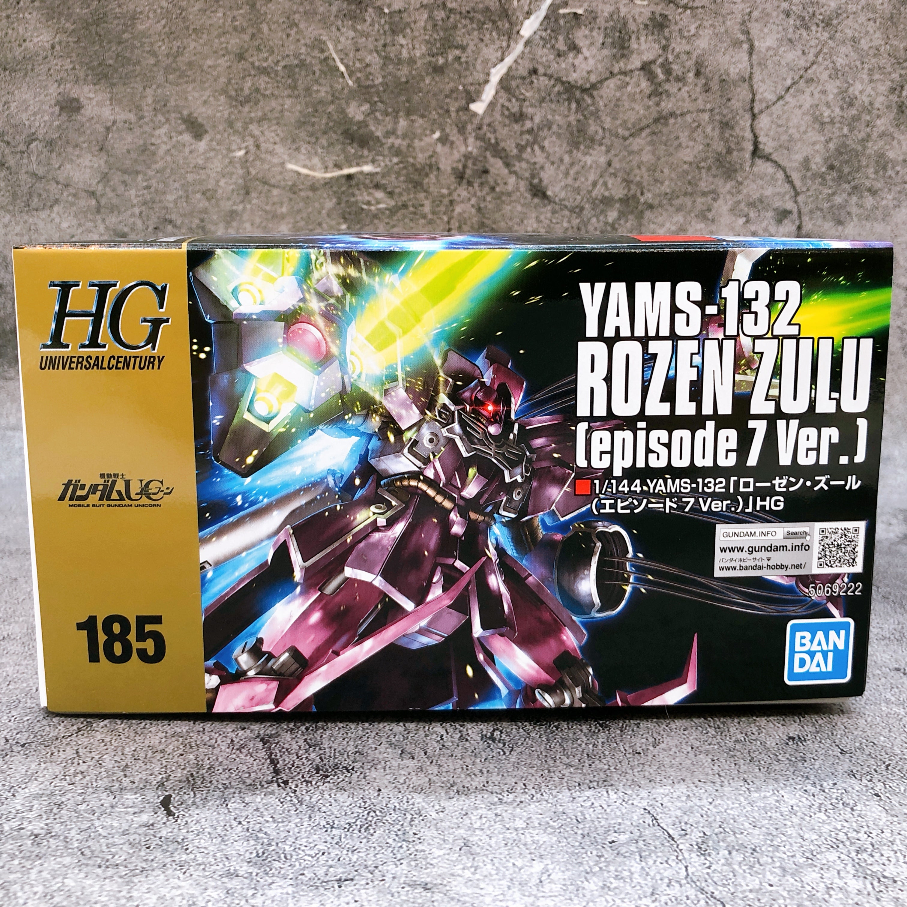 HGUC 1/144 Rozen Zulu episode 7 Ver. YAMS-132 Gunpla Model Kit Bandai