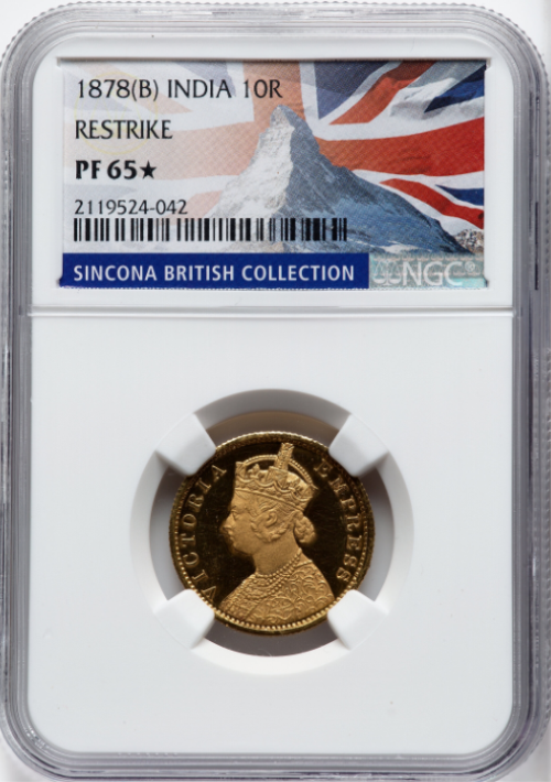 動画あり】【Sincona British Collection】英領インド 1878(B)年