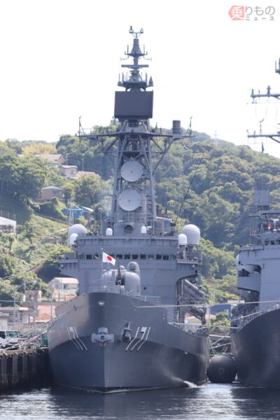 昭和の最強艦退役】海上自衛隊 練習艦 はたかぜ「旗風」関門海峡西航