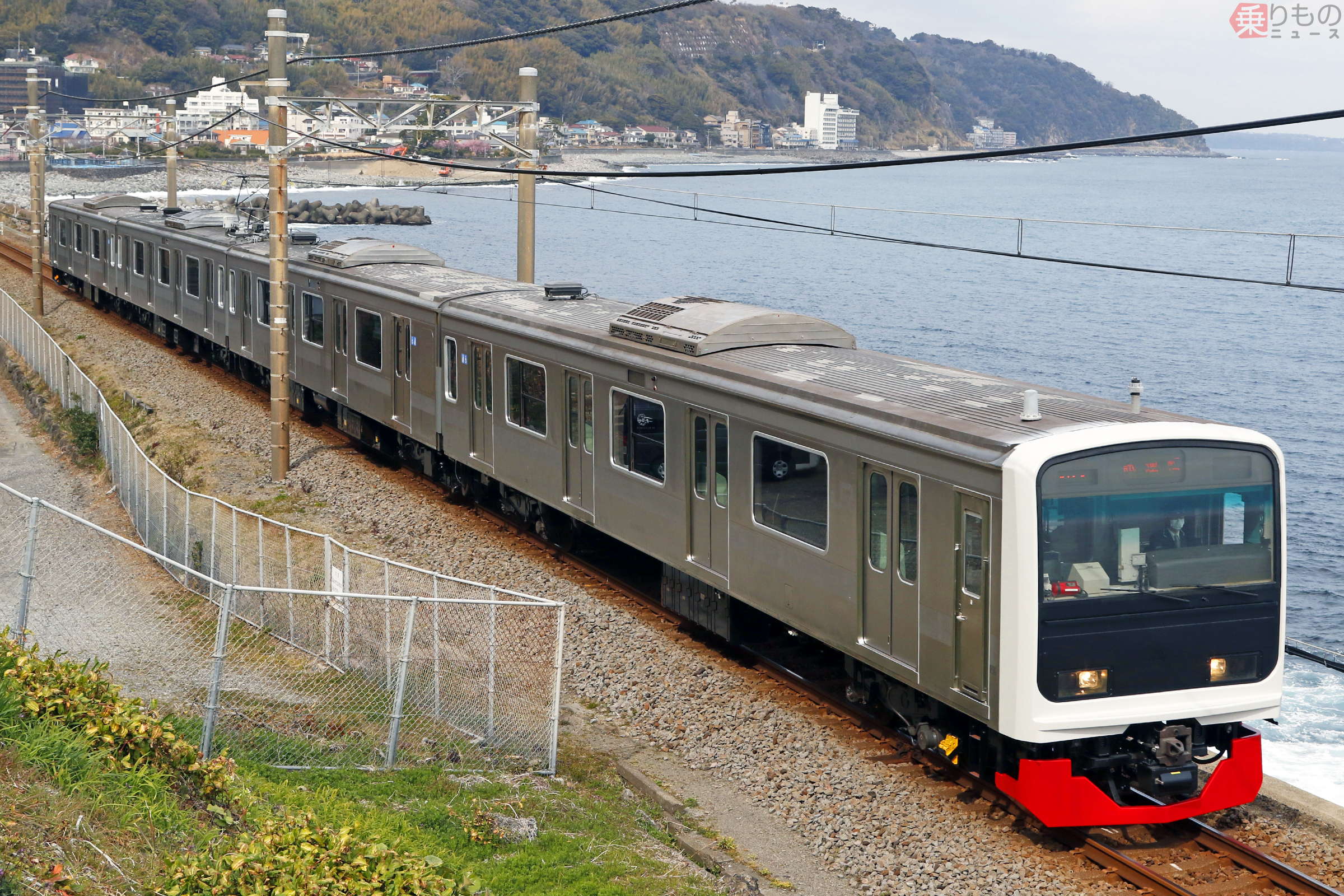 伊豆急行 3000系「アロハ電車」の試乗会と撮影会開催 デビュー予定の