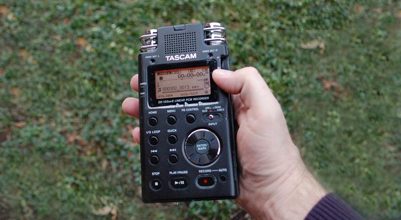 Tascam DR-100mkII - Transom