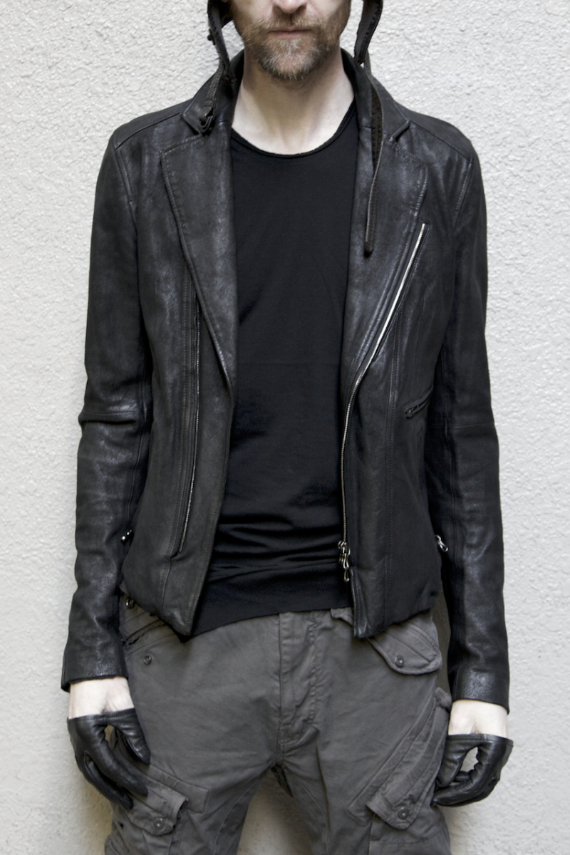 DEVOA レザージャケット ユリウス ヴィリジアン d.hygen guidi DEVOA