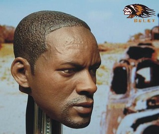 BELET ウィル・スミス似ヘッド 1/6 *お取り寄せ - 1/6フィギュア通販