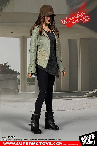 SUPERMCTOYS 1/6 Wanda Stealth sets ワンダ ステルス 衣装セット （F