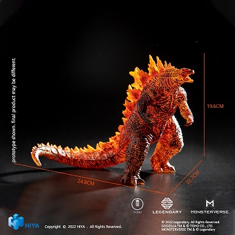 ゴジラ バーニングゴジラ フィギュア Godzilla S.H.MonsterArts ゴジラ