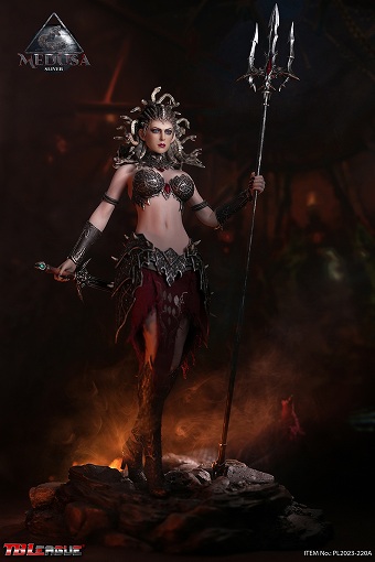 女神 メデューサ 恐ろしくも美しい ギリシャ神話 フィギュリン