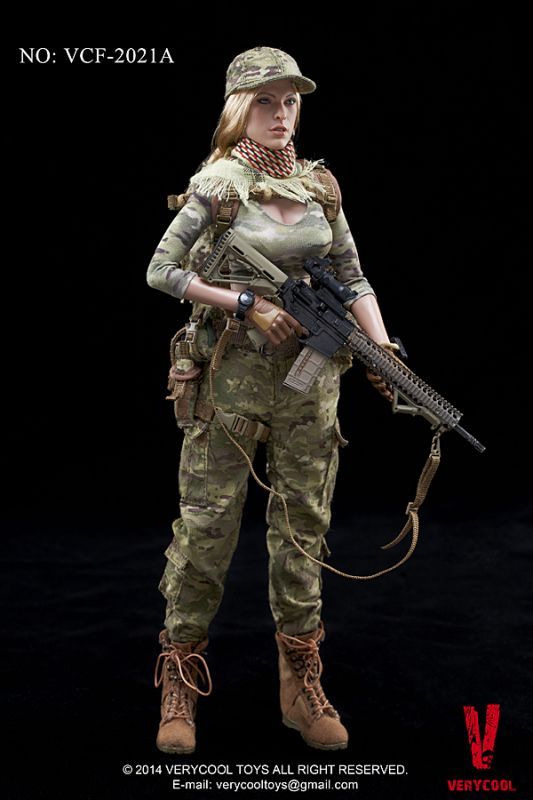 VERYCOOL 1/6 女性狙撃手 （迷彩） *予約 - 1/6フィギュア通販専門店