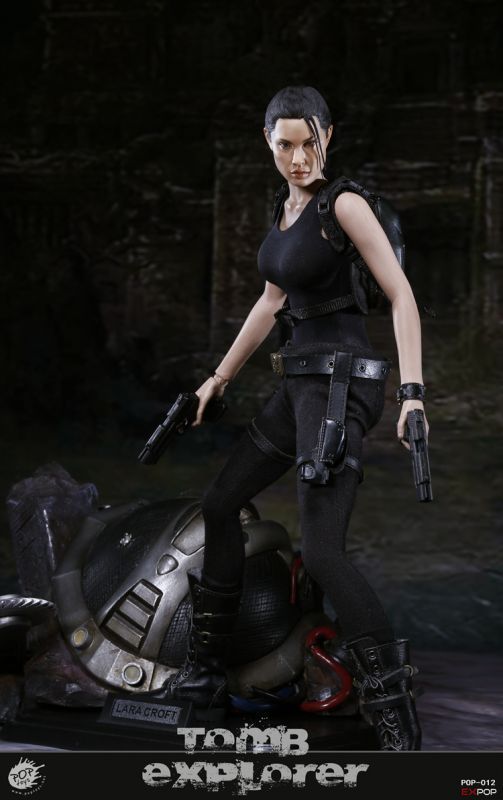 POPTOYS 1/6 The Tomb Explorer/ トゥームレイダー フィギュア EX012