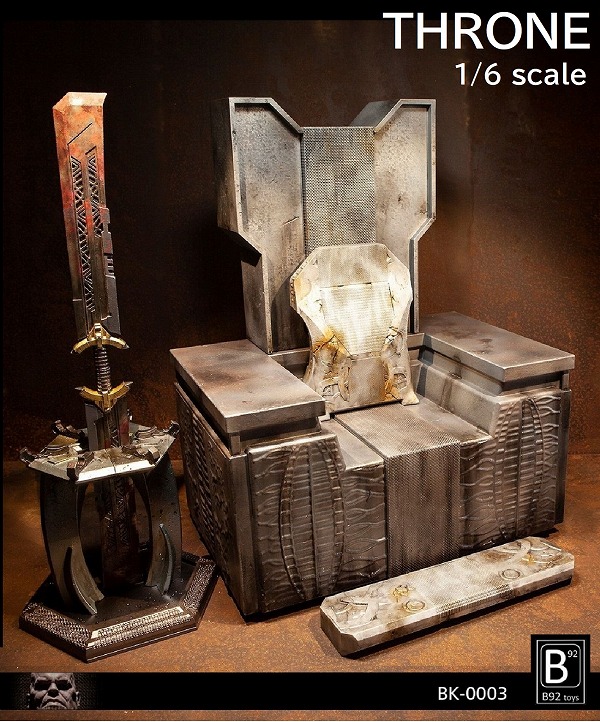 B92toys 1/6 サノス 玉座 ≪デラックス版≫ LED リモートコントロール