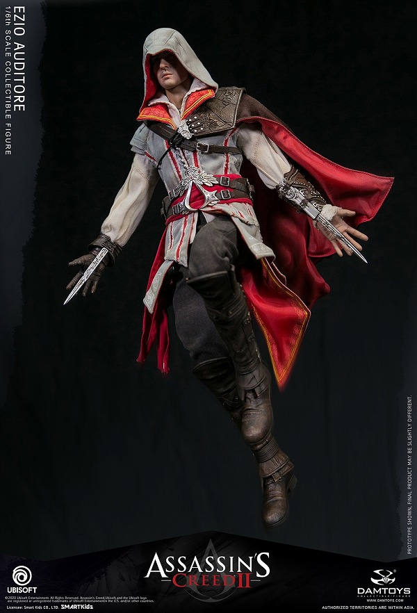 DAMTOYS 1/6 アサシンクリードII エツィオ Ezio アクションフィギュア