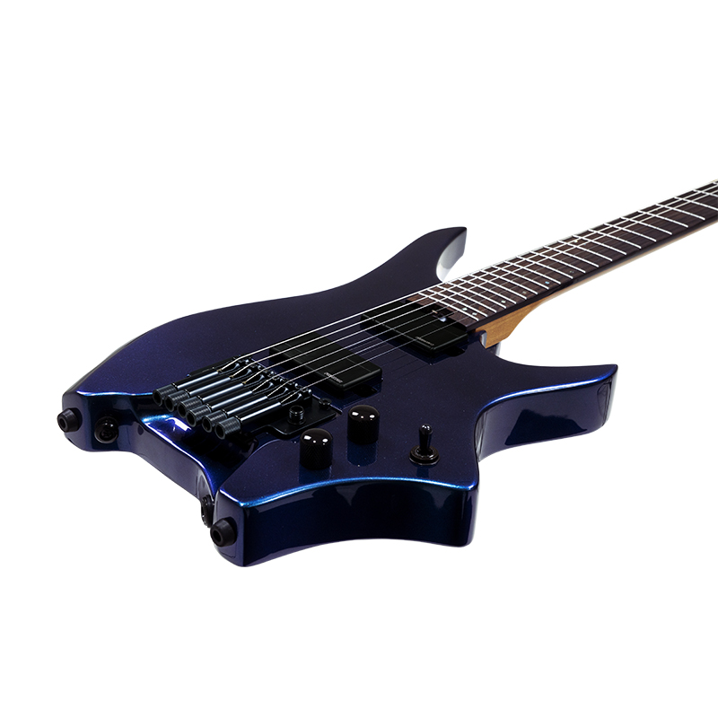 Hex N600 G/UV Electric Guitar with Deluxe Bag, Ultra Violet