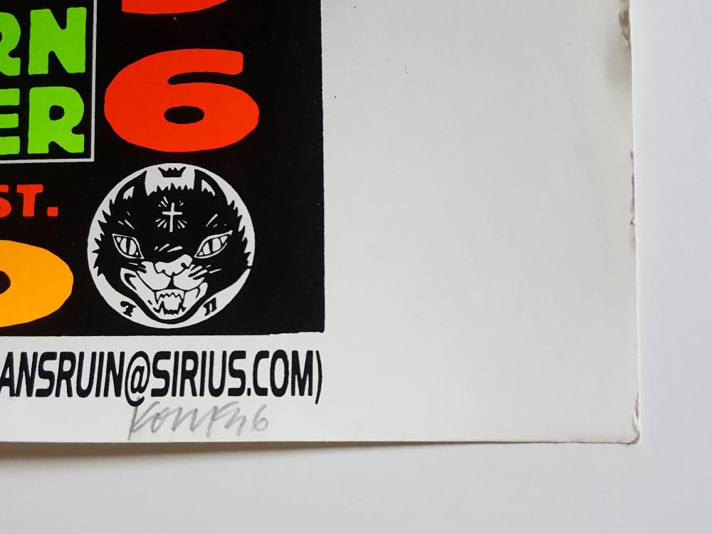 Noise Pop Festival Poter 1996 / Frank Kozik – Triangle Twenty-Seventh