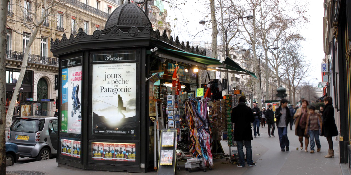 パリ市がキオスクのデザインを一新！ | トリコロル・パリ : パリと
