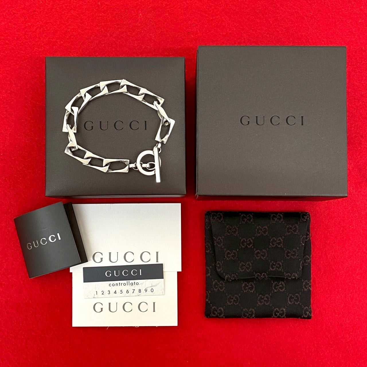 GUCCI グッチ フィガロチェーン ブレスレット – Trip