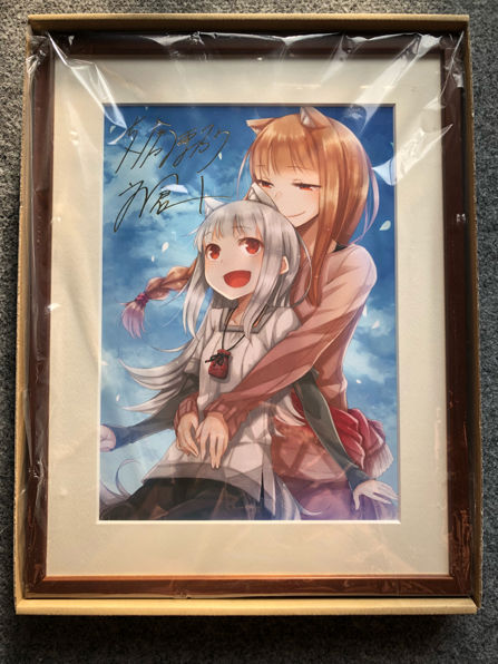 狼と香辛料 A3 サイズ 複製原画 狼と香辛料A3 サイズ複製原画