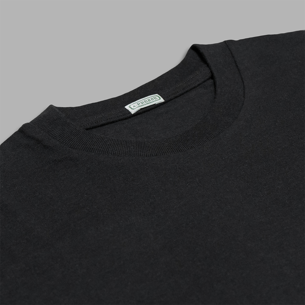 A.PRESSE / Cashmere Blend L/S T-Shirt (Charcoal) | twelve
