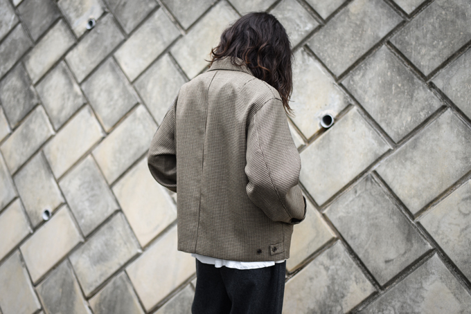 AURALEE -Double Face Check Zip Blouson- | twelve blog