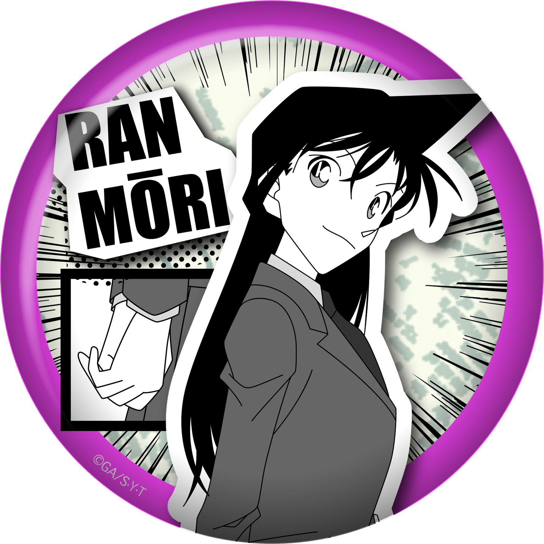 名探偵コナン ジン 缶バッジ 黒の組織 ラフォーレ ソラマチ 人気柄 超