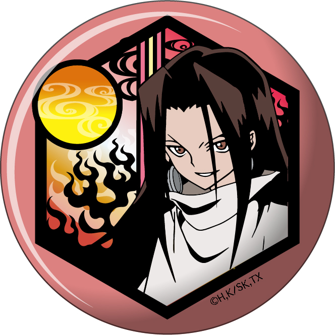 シャーマンキング 麻倉葉 缶バッジ プリロール birthday TVアニメ