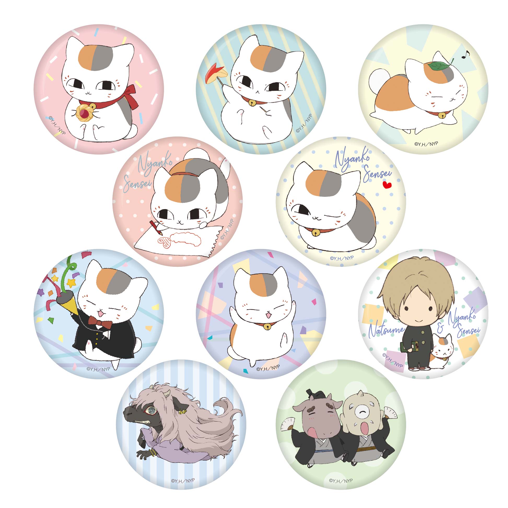 夏目友人帳 トレーディング缶バッジ - 株式会社ツインクル