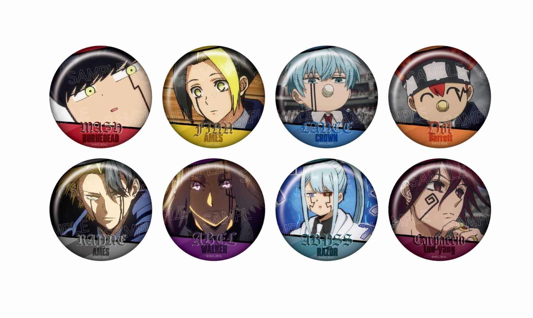 アニメ「マッシュル-MASHLE-」 百面相缶バッジ - 株式会社ツインクル