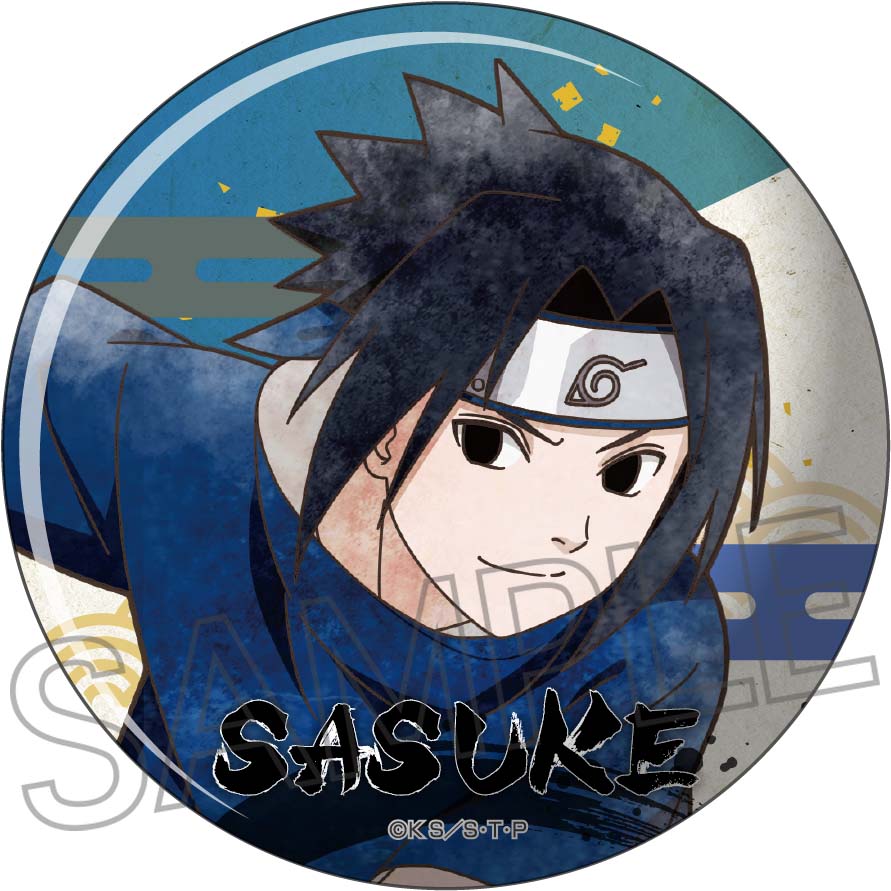 NARUTO j-world 絆 缶バッジ ナルト クシナ NARUTO j-world 絆 缶