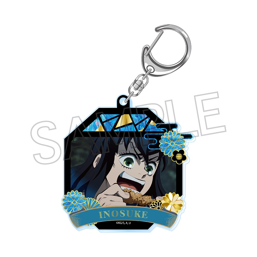 鬼滅の刃 螺鈿風シリーズ アクリルキーホルダー Vol.4 - 株式会社