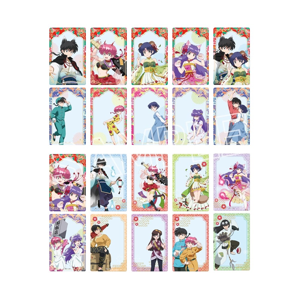 らんま1/2 バンプレストトレーディングカードセット 21枚※注意事項あり