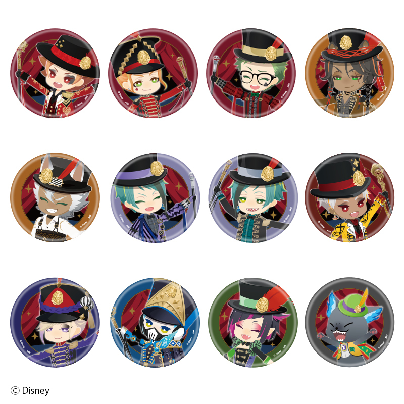 ナムコ限定ツイステプライズ缶バッジ フロイド 本物 ナムコ限定ツイ