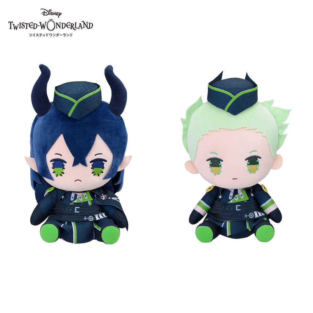 スペシャルハンドメイド風お座りぬいぐるみマレウス&セベク/リリア