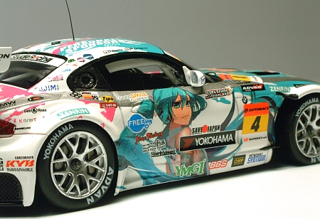 Hatsune Miku GoodSmile BMW Z4 SuperGT 2011 | ミニカー散財とほほ日記