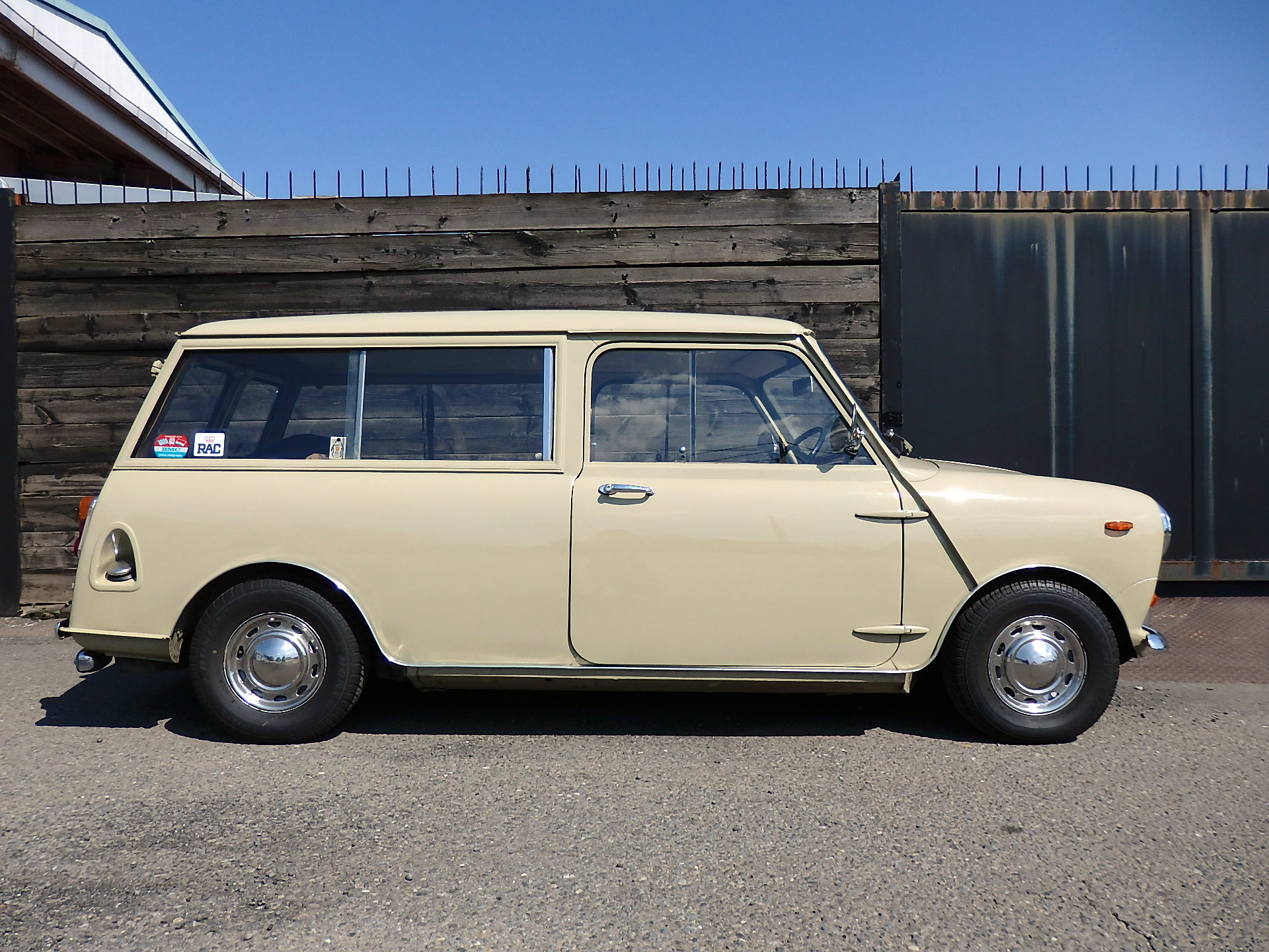 極レア 状態良し 京商 オースチン ミニ カントリーマン ブルー 1/18